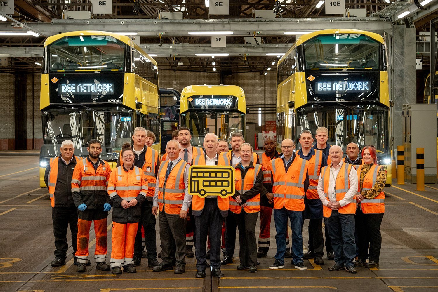 500th electric bus enters service on Greater Manchester's Bee Network