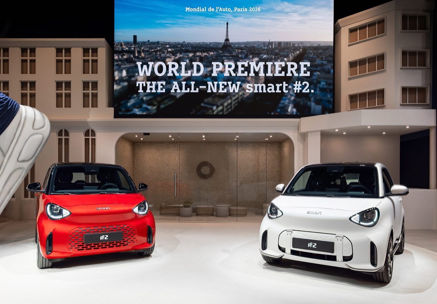 smart #2 brings back electric two-seater at Paris show