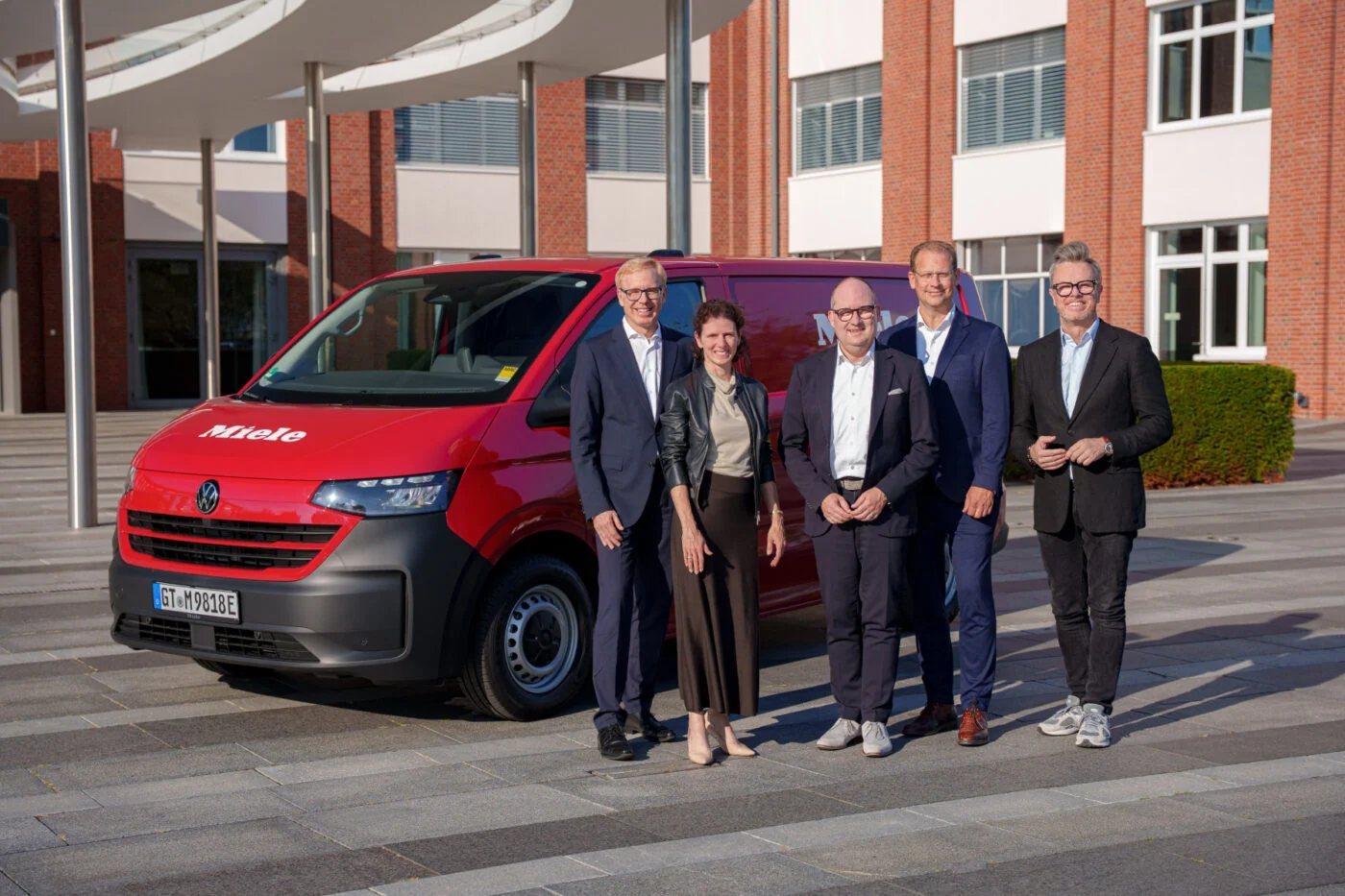 Miele orders 840 electric transporters from Volkswagen Commercial Vehicles