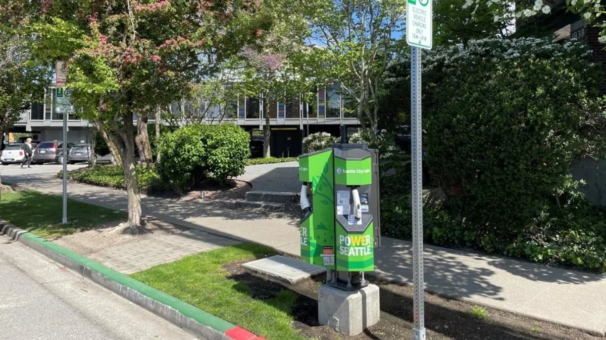 Seattle plans up to 200 public curbside EV charging stations by 2030