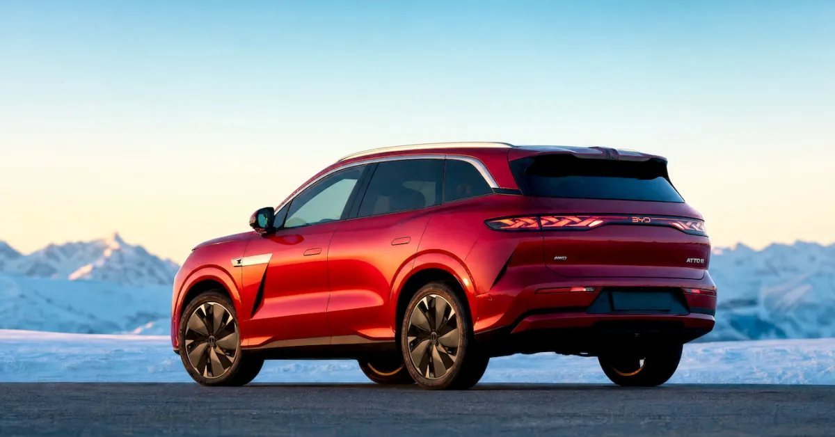 BYD reveals flagship seven-seat electric SUV with more than 400 miles of range
