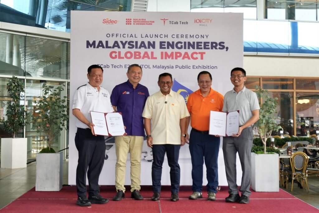 TCab Tech and SIDEC sign MOU to explore E20 eVTOL commercialisation in Malaysia
