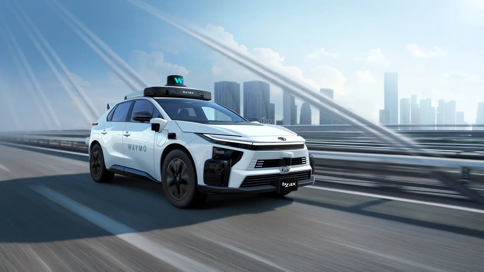 Waymo selects Toyota bZ4X for robotaxi use in Japan from 2027