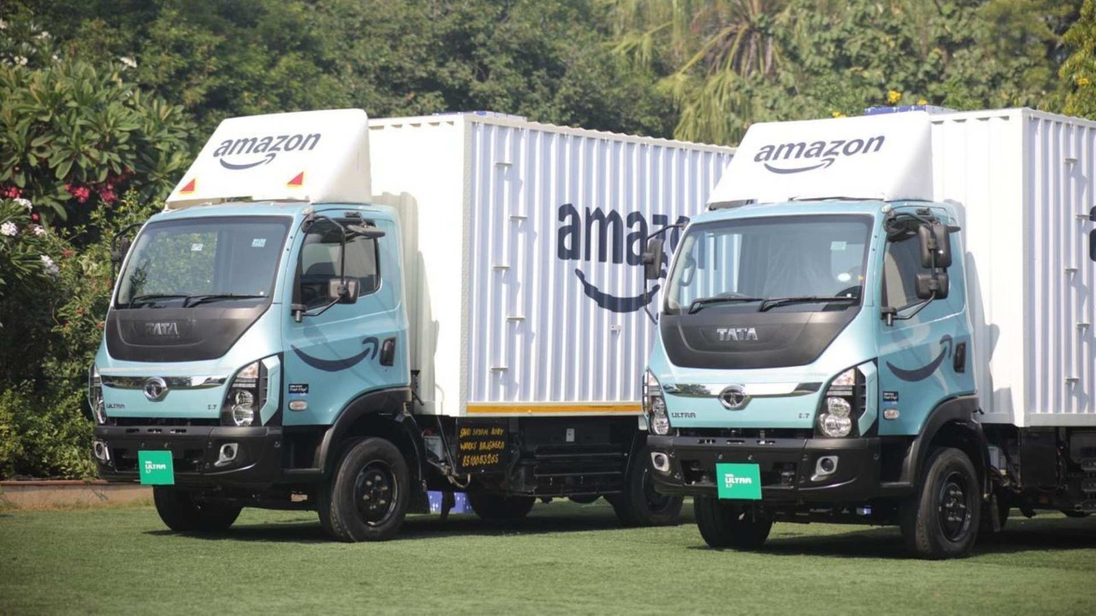 Amazon and Tata Motors announce plan to deploy 3,000 electric trucks in India