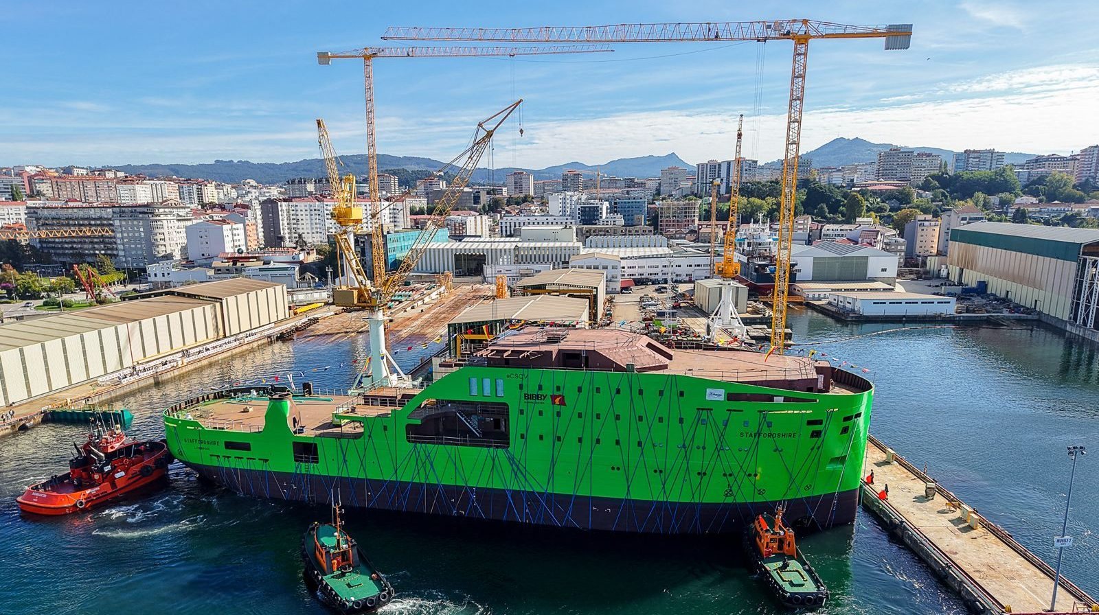 Bibby Marine launches battery-first eCSOV in Vigo