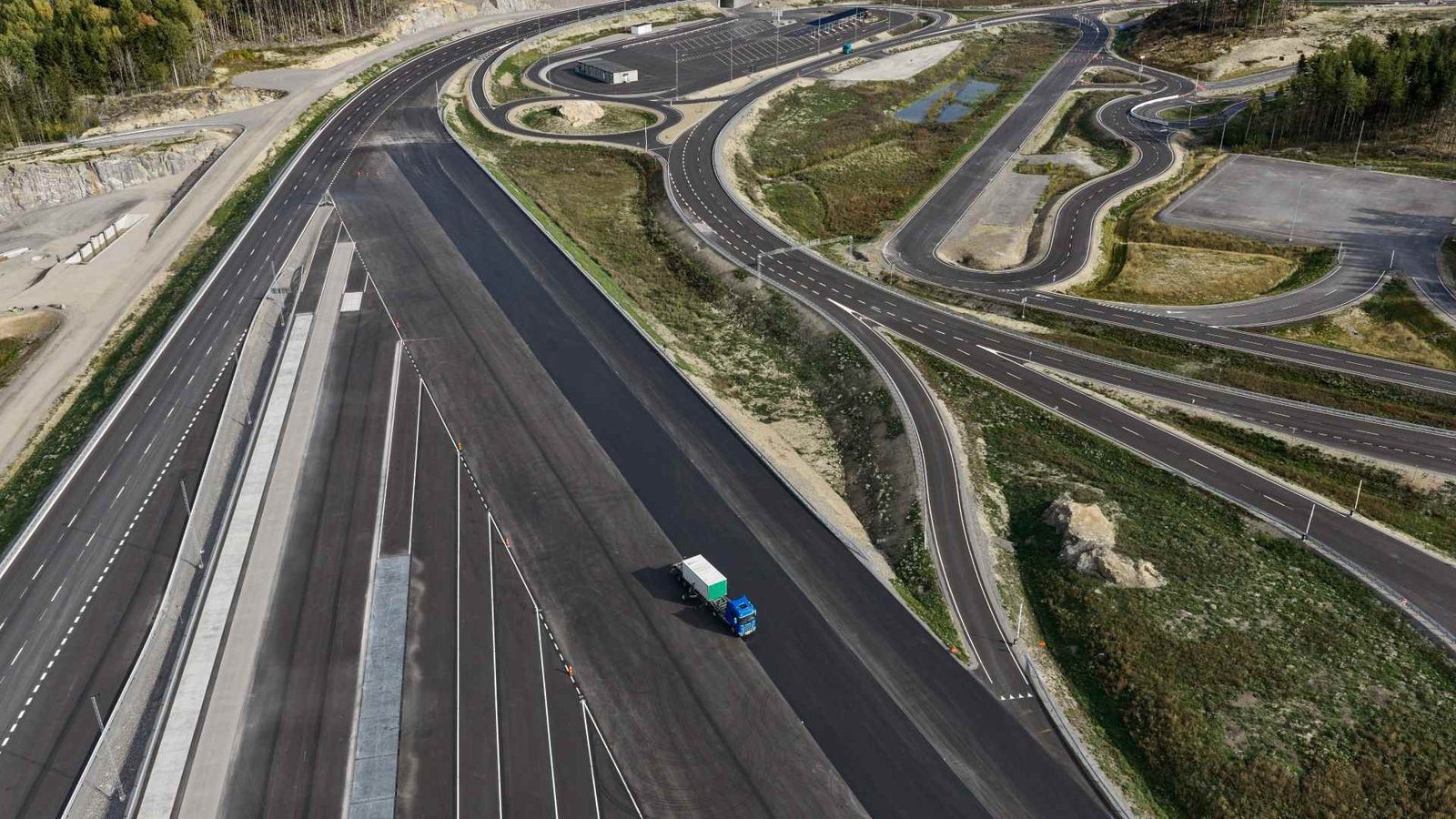 Scania opens new R&D proving ground in Södertälje, Sweden
