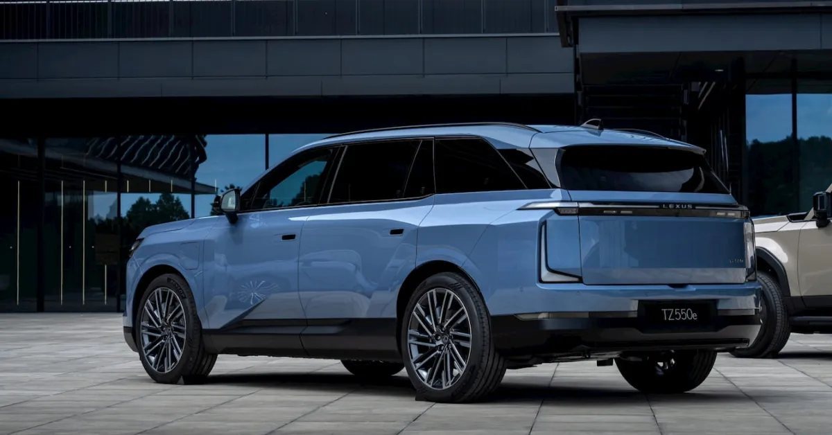 Lexus announces prices for its first fully electric three-row SUV, the 2027 TZ
