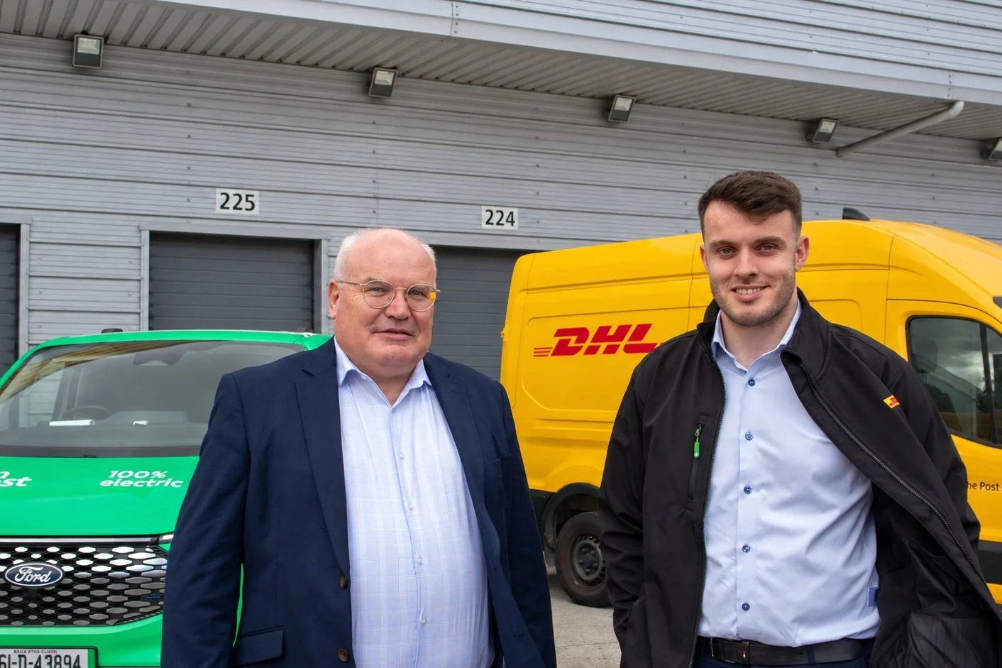 An Post and DHL Express Ireland join project linking EV depots to electricity flexibility markets