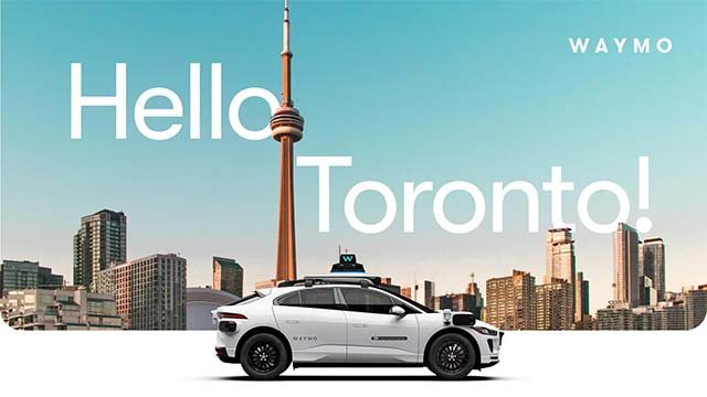 Waymo plans Toronto driverless robotaxi launch in 2028