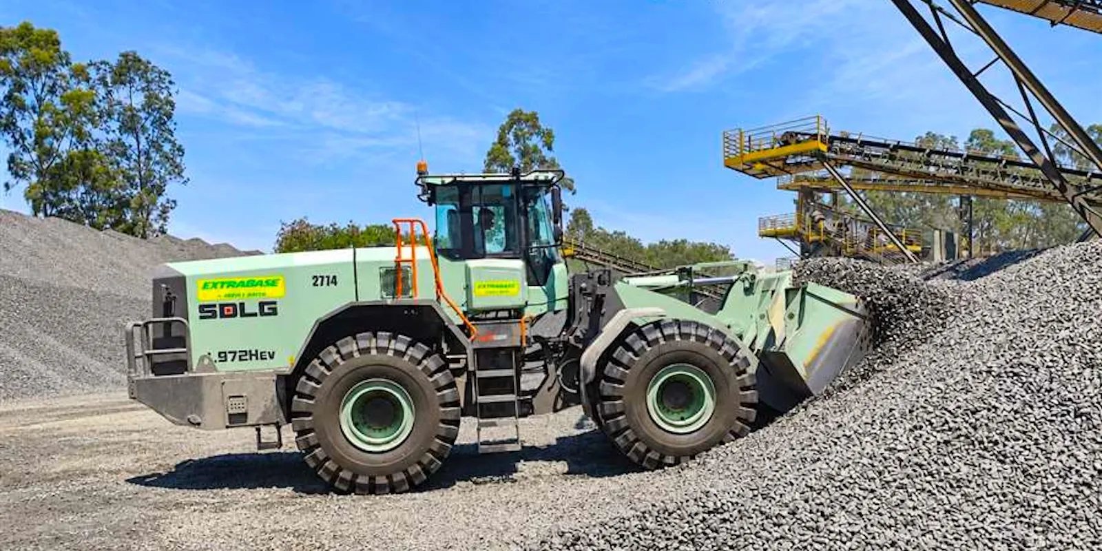 SDLG completes first electric wheel loader sale in Brazil