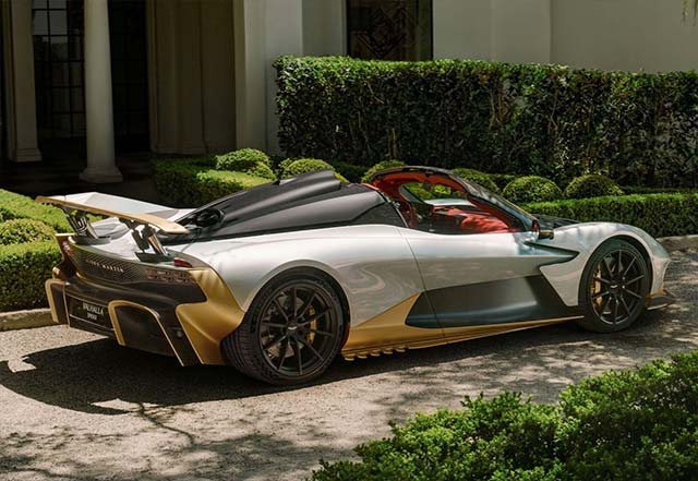 Aston Martin unveils Valhalla Spider plug-in hybrid supercar